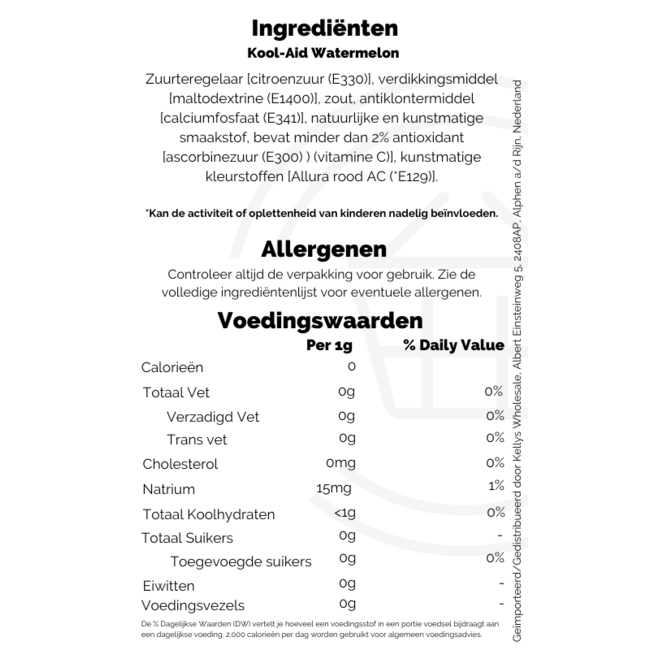 Kool-Aid Watermelon Sachet