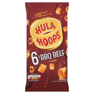 Hula Hoops Hula Hoops BBQ Beef 6pk