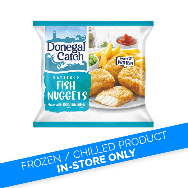 Donegal Catch Battered Fish Nuggets  250g