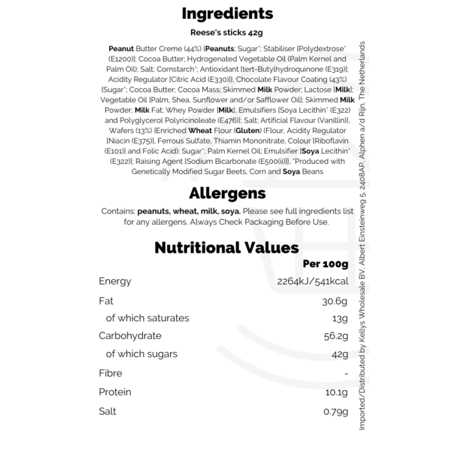 Reese's Sticks 42g