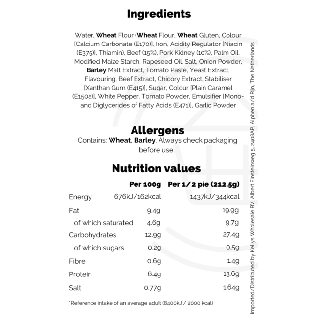 Fray Bentos Steak & Kidney Pie 425g