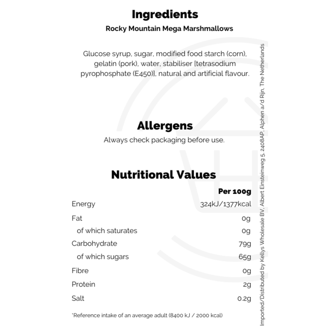 Rocky Mountain Marshmallows 300g