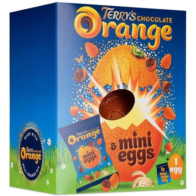 Terry's Chocolate Orange Easter Egg with Mini Eggs 200g