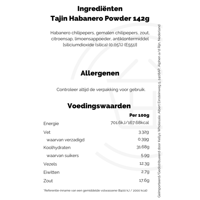 Tajin Chili Powder 142g – Gewürzmischung