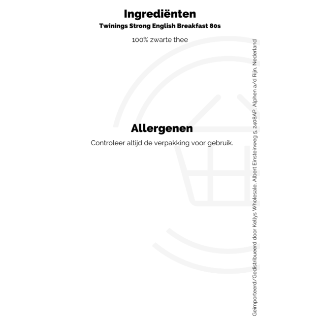 Twinings Strong English Breakfast 80s