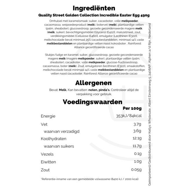 Nestle Quality Inclusion Egg  380g