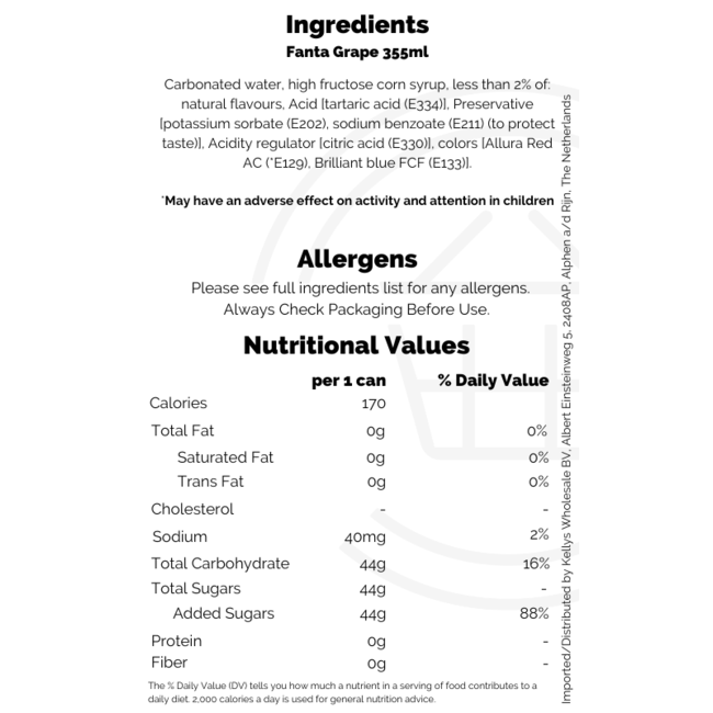 Fanta Grape (12 pack)