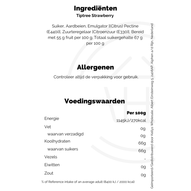 Tiptree Conserve Strawberry 340g