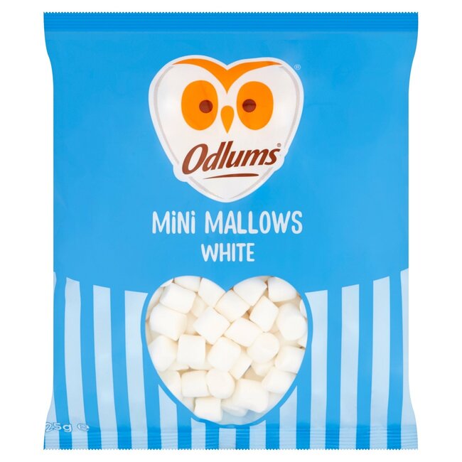 Odlums White Mini Mallows 125g