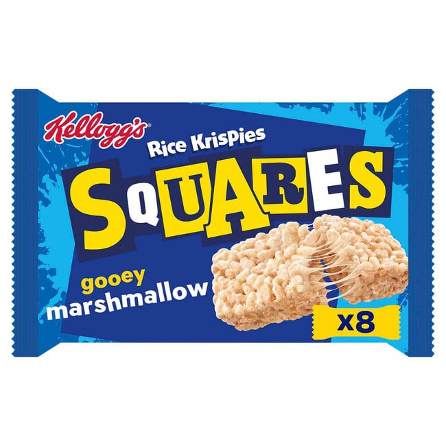 Rice Krispies Squares Marshmallow 8pk