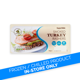 SuperValu Smoked Turkey Rashers 150g