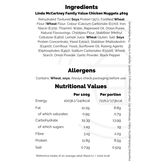 Family Value Chicken Nuggets 460g