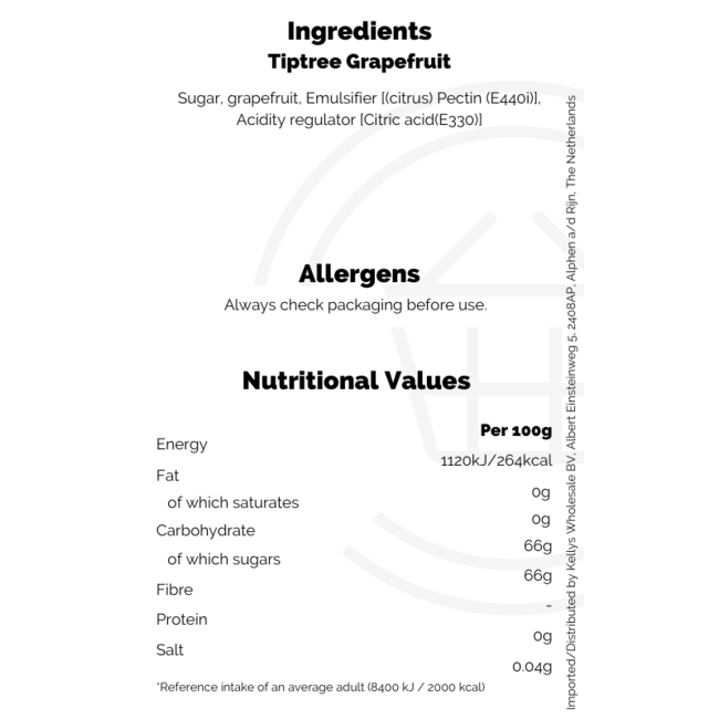 Tiptree Marmalade Grapefruit 340g