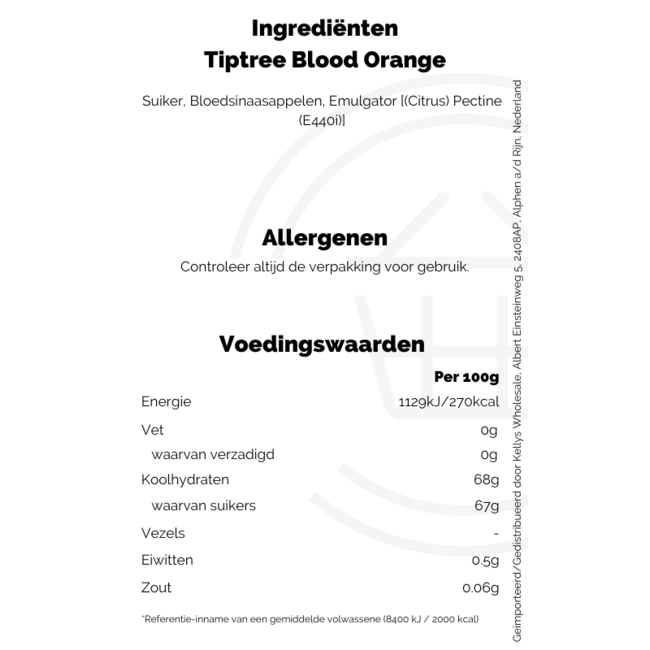 Tiptree Blood Orange Marmalade 340g