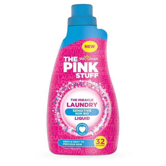 The Pink Stuff Non Bio Laundry Liquid 960ml