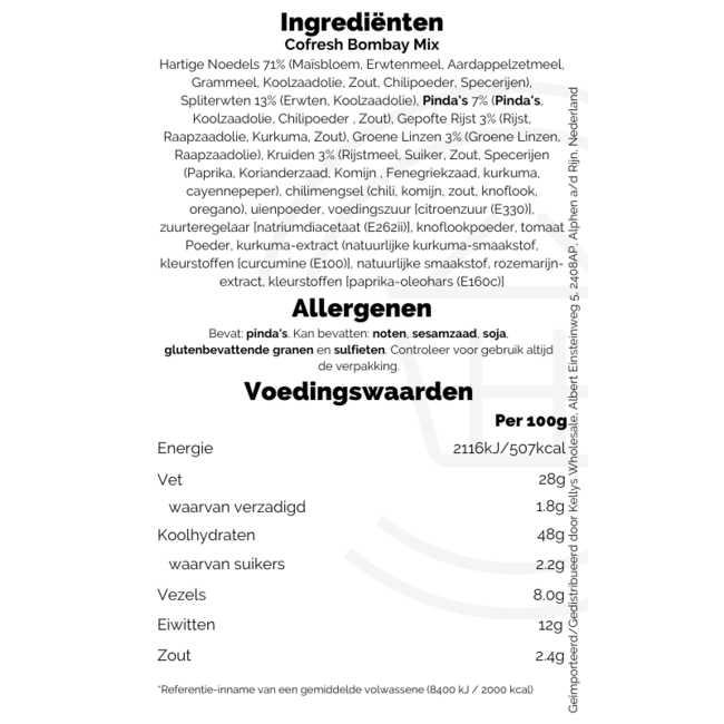 Cofresh Bombay Mix 200g