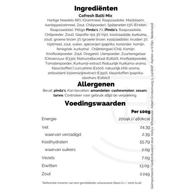 Cofresh Balti Mix 200g