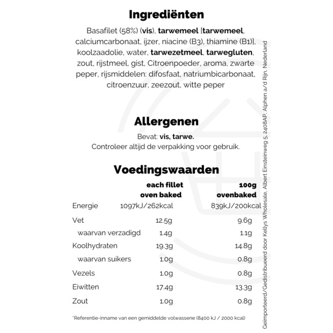 Young's Gastro Signature Breaded 2 Lemon & Pepper Fish Fillets 270g