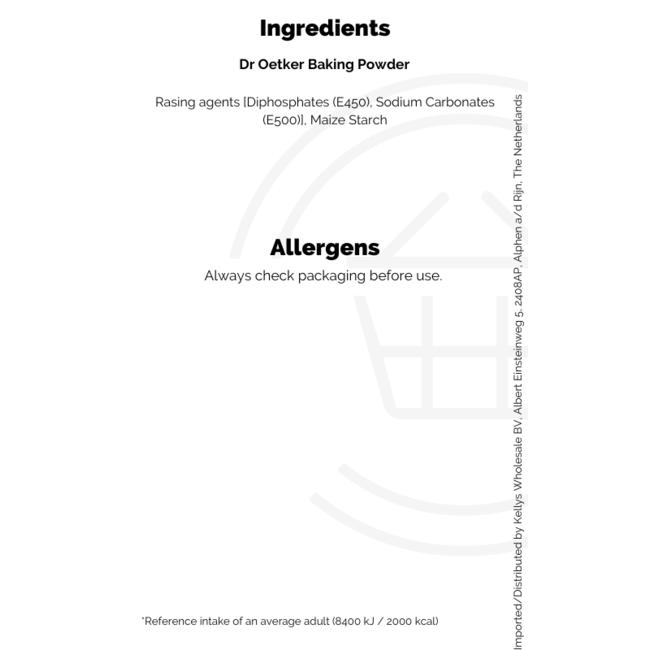 Dr. Oetker Bicarbonate of Soda 200g