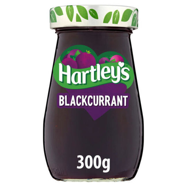 Hartleys Best Blackcurrant Jam 300g
