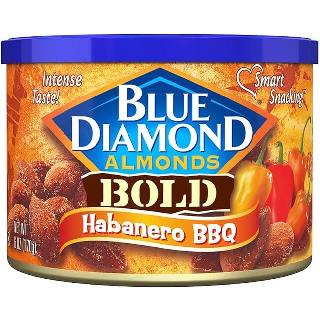 Blue Diamond BOLD Habanero BBQ 170g