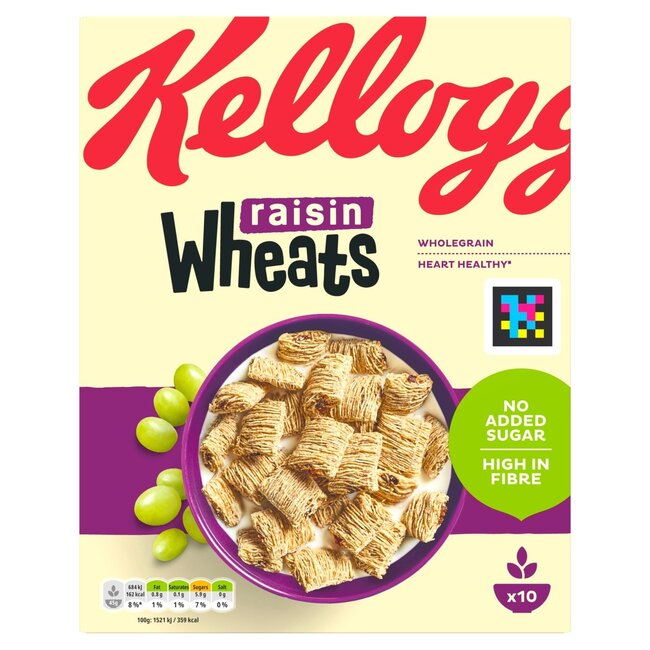 Kelloggs Raisin Wheats 450g