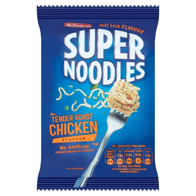 McDonnells McDonnells Super Noodles Chicken 85g
