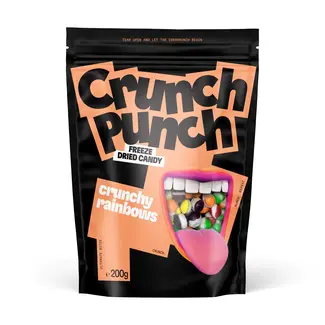 Crunch Punch Crunch Punch Crunchy Rainbows 200g