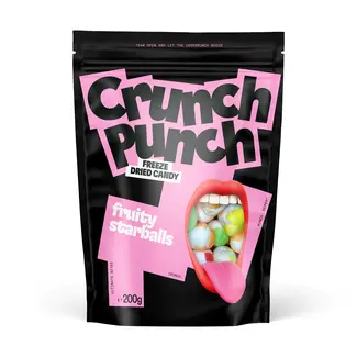 Crunch Punch Crunch Punch Fruity Starballs 200 g