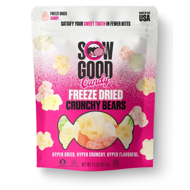 Sow Good Freeze Dried Crunchy Bears 42,5 gr