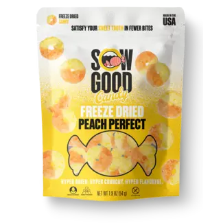 Sow Good Freeze Dried Peach Perfect 54 gr