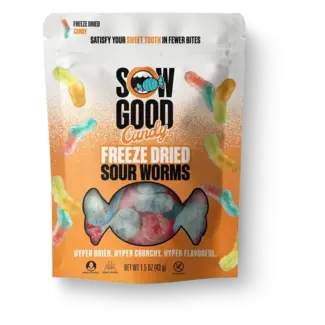 Sow Good Freeze Dried Sour Worms 43 gr