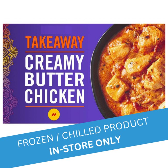 Iceland Takeaway Creamy Butter Chicken 375g