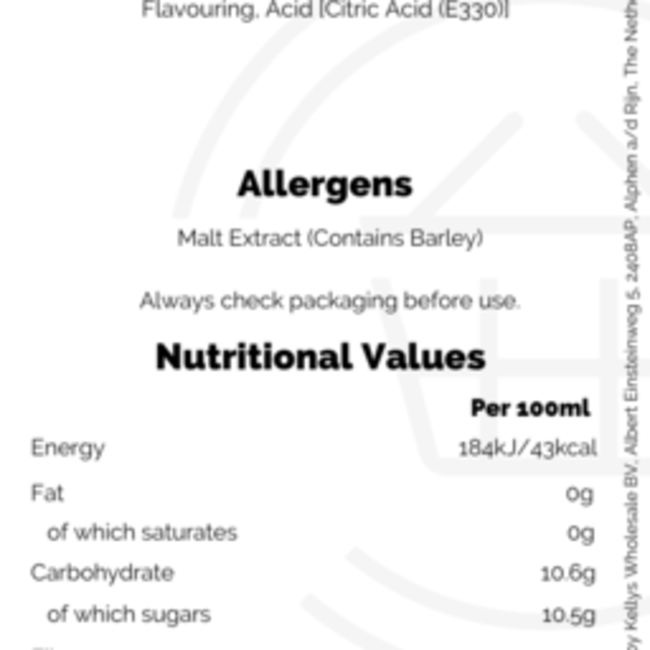Hartridge's Dandelion & Burdock 330ml