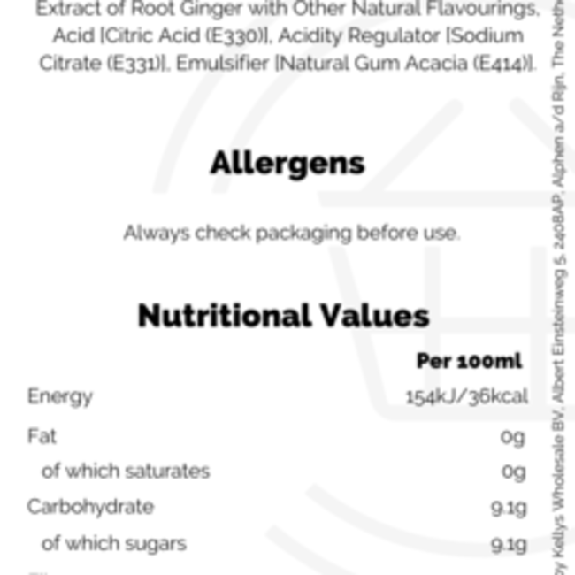 Hartridge's Ginger Beer 330ml