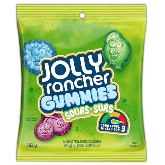 Jolly Rancher Gummies Sours Original 182g
