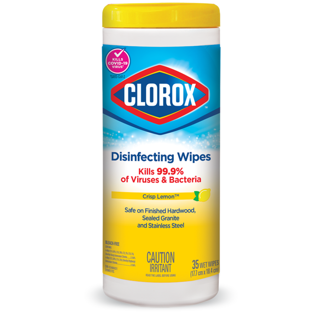 Clorox Disinfecting Wipes Lemon Fresh 35ct