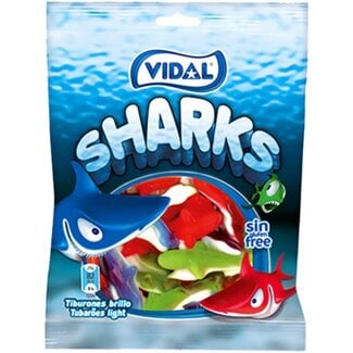 Vidal Vidal Jelly Sharks 90g