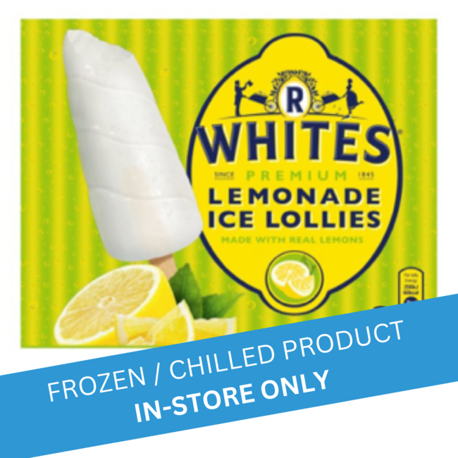 R Whites Lemonade Lollies 3pk 225ml