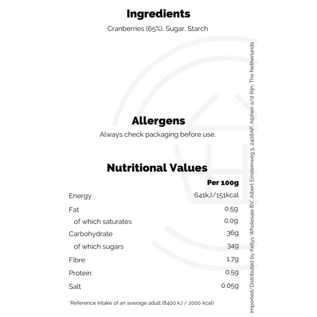 Signature Tastes Cranberry Sauce 240g