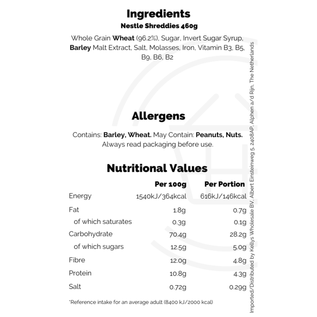 Nestle Shreddies 460g