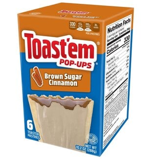 Toast'em Toast'em Pop-Ups Frosted Brown Sugar Cinnamon 288g