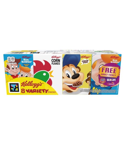 Kellogg's Kellogg's Variety Cereal 8 Pack 196g