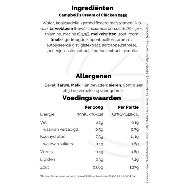 Campbell's Cream of Chicken 295g