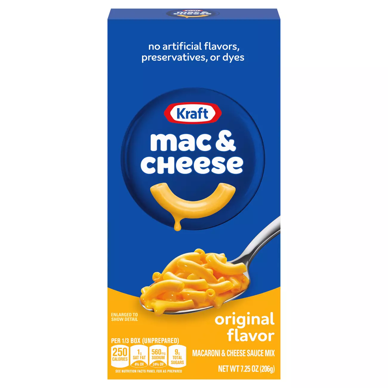 Kraft Macaroni Cheese Dinner 206g American Mac Cheese