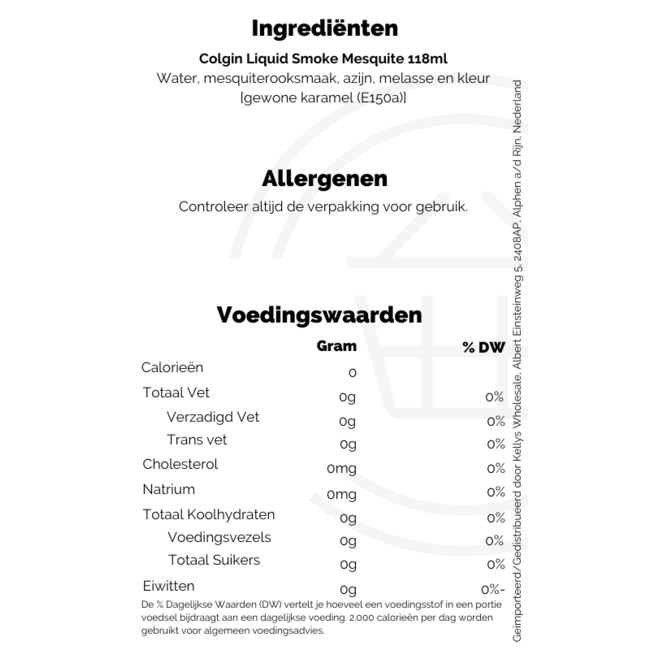 Colgin Liquid Smoke Mesquite 118ml