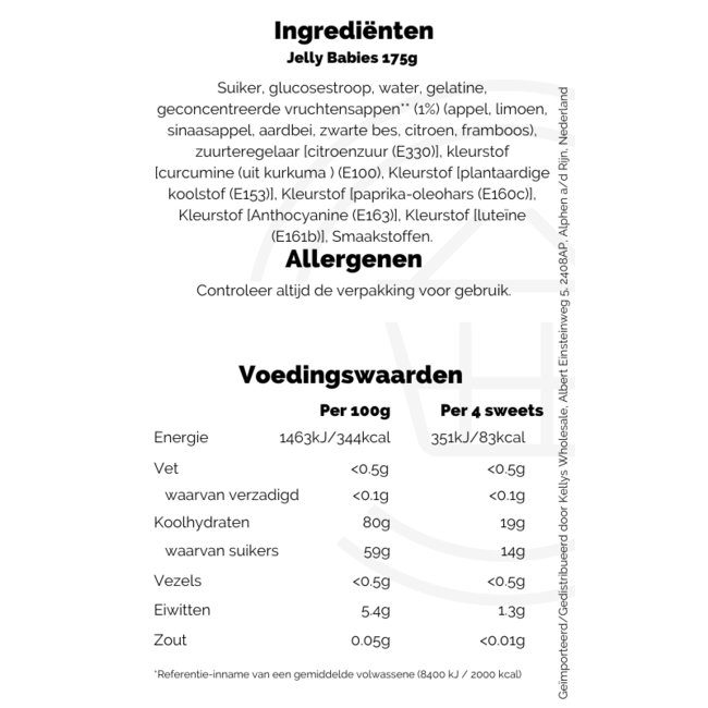 Maynard Bassetts Jelly Babies 130g