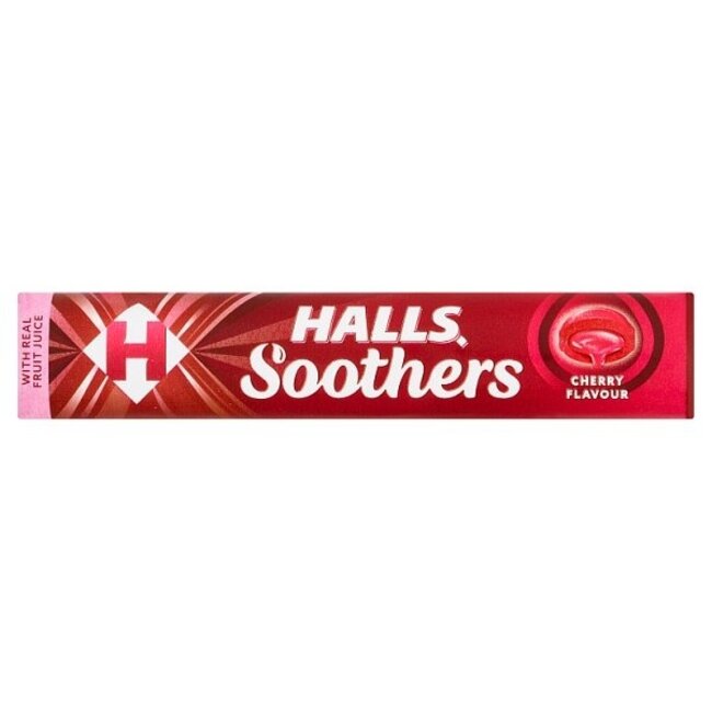 Halls Soothers Cherry 10s