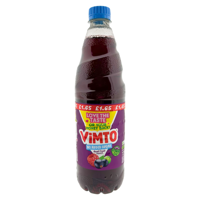Vimto No Added Sugar Squash PM£1,65 725ml