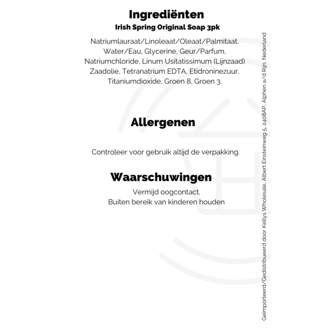 Irish Spring Original Soap 3pk